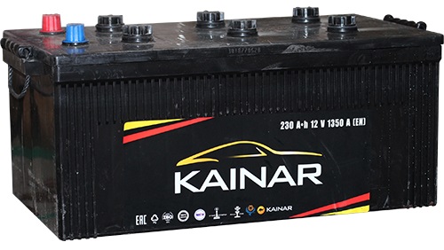 Купить грузовой аккумулятор аккумулятор kainar classic euro 6ст-230 ап3 зал конус 1300а (518/276/242)