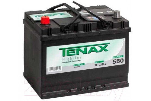 Купить грузовой аккумулятор аккумулятор tenax high te-d26r-2 6ст-68 аз 550а рос. asia