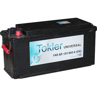 Купить грузовой аккумулятор аккумулятор tokler universal (евро) 6ст-140 (п.п.) 850а 513*189*223